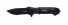 Нож складной Walther Black Tac (насечки) 5.0715