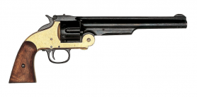Револьвер системы «Смит&Вессон» 6-зарядный, 1869 г., латунь